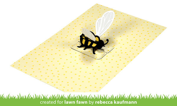 Lawn Fawn Pop-Up Bee Dies (LF3138) Lawn Fawn Pop-Up Bee Dies (LF3138)