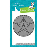 Lawn Fawn Embroidery Hoop Star Add-On Dies (LF3141)