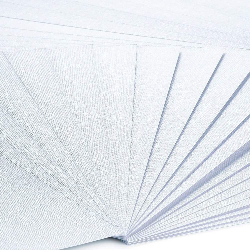 Vaessen Creative Florence Texture Pearl White 12x12 Inch Cardstock Paper Pack (2928-204)