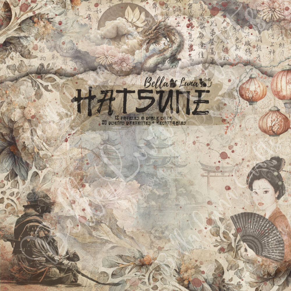 Bella Luna Crafts Hatsune 12x12 Inch Collection Pack Bella Luna Crafts Hatsune 12x12 Inch Collection Pack