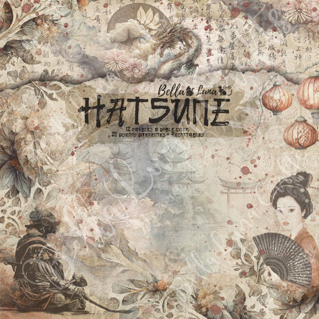 Bella Luna Crafts Hatsune 12x12 Inch Collection Pack Bella Luna Crafts Hatsune 12x12 Inch Collection Pack