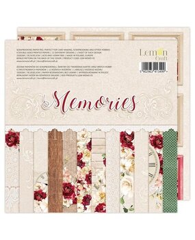 LemonCraft Memories 12x12 Inch Paper Pad (LEM-MEMO-01) LemonCraft Memories 12x12 Inch Paper Pad (LEM-MEMO-01)