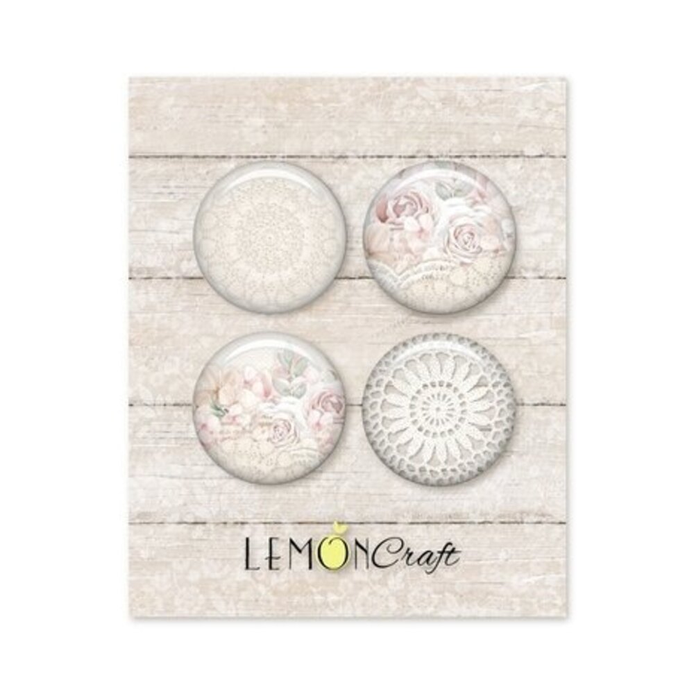 LemonCraft Linen Story Buttons (LEM-LINSTO04) LemonCraft Linen Story Buttons (LEM-LINSTO04)