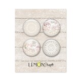 LemonCraft Linen Story Buttons (LEM-LINSTO04)