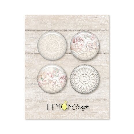 LemonCraft Linen Story Buttons (LEM-LINSTO04) LemonCraft Linen Story Buttons (LEM-LINSTO04)