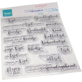 Marianne Design Clear Stamps Gezelligheid kent geen Tijd (CS1135)