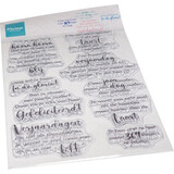 Marianne Design Clear Stamps Lang zal je Leven (CS1136)