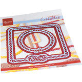 Marianne Design Creatables Rope Frames Square & Circle (LR0812)