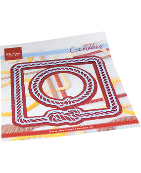 Marianne Design Creatables Rope Frames Square & Circle (LR0812)