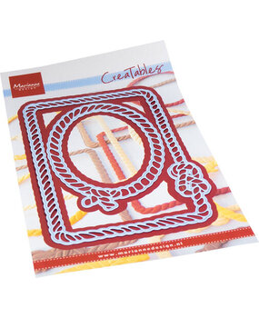 Marianne Design Creatables Rope Frames Rectangle & Oval (LR0813)