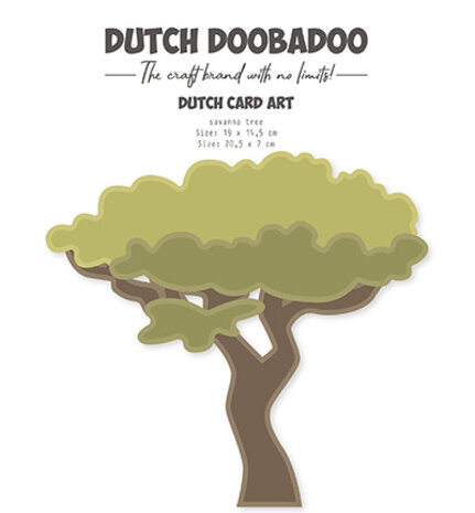 Dutch Doobadoo Dutch Card Art A5 Savannah Tree (470.784.237) Dutch Doobadoo Dutch Card Art A5 Savannah Tree (470.784.237)