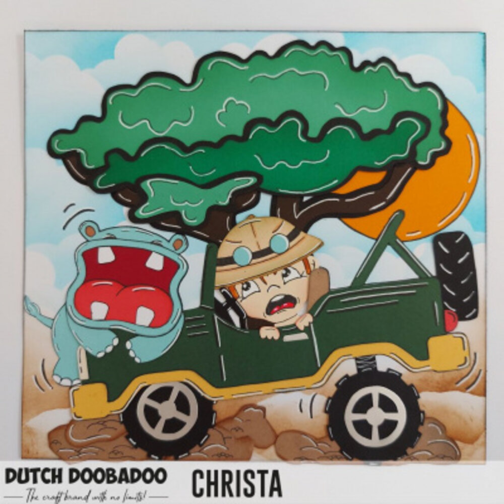 Dutch Doobadoo Dutch Card Art A5 Savannah Tree (470.784.237) Dutch Doobadoo Dutch Card Art A5 Savannah Tree (470.784.237)