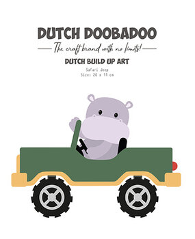 Dutch Doobadoo Dutch Build Up Art A5 Safari Jeep (470.784.235)*