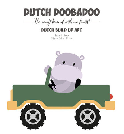 Dutch Doobadoo Dutch Build Up Art A5 Safari Jeep (470.784.235)
