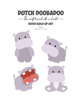 Dutch Doobadoo Dutch Build Up Art A5 Hippo (470.784.236)*