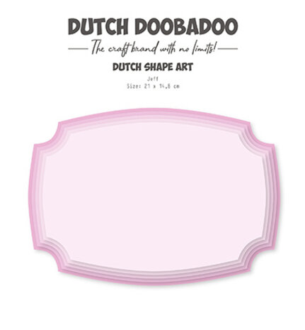 Dutch Doobadoo Dutch Shape Art A5 Jeff (470.784.241) Dutch Doobadoo Dutch Shape Art A5 Jeff (470.784.241)