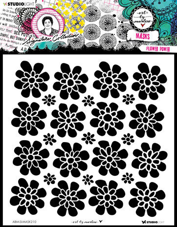 Studio Light Signature Collection Masking Stencil Flower Power (ABM-SI-MASK210) Studio Light Signature Collection Masking Stencil Flower Power (ABM-SI-MASK210)
