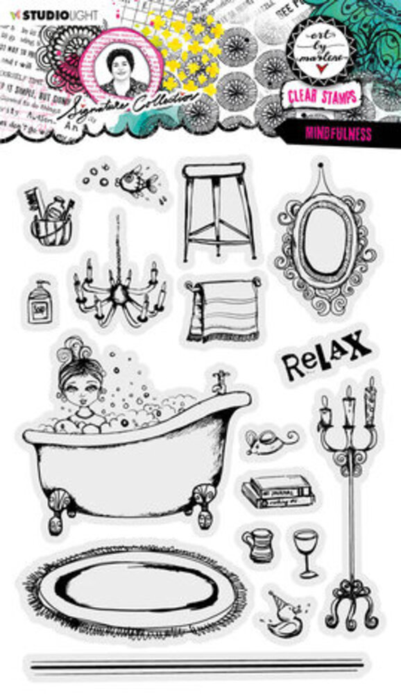 Studio Light Signature Collection Clear Stamp Mindfulness (ABM-SI-STAMP473)