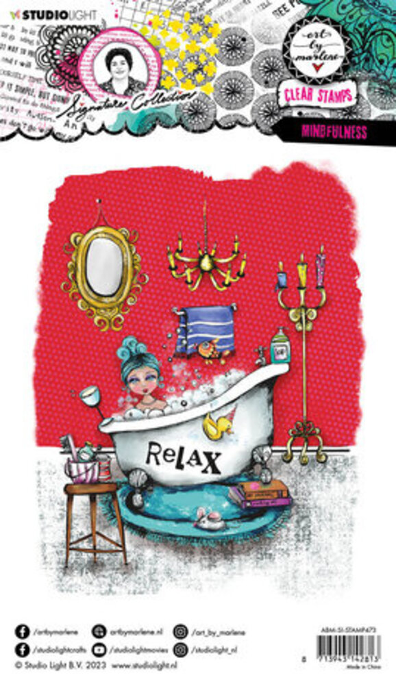 Studio Light Signature Collection Clear Stamp Mindfulness (ABM-SI-STAMP473)