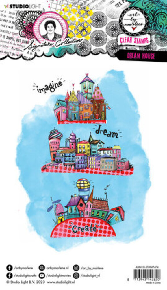 Studio Light Signature Collection Clear Stamp Dream House (ABM-SI-STAMP474) Studio Light Signature Collection Clear Stamp Dream House (ABM-SI-STAMP474)