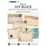 Studio Light Essentials Mini DIY Block Vintage Postcards (SL-ES-MC02)