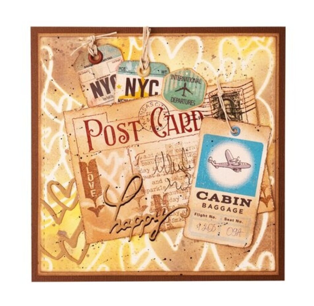 Studio Light Essentials Mini DIY Block Vintage Postcards (SL-ES-MC02)