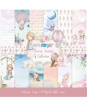 Papers For You Princess Secrets 8x8 Inch Paper Pack (24pcs) (PFY-11947) Papers For You Princess Secrets 8x8 Inch Paper Pack (24pcs) (PFY-11947)