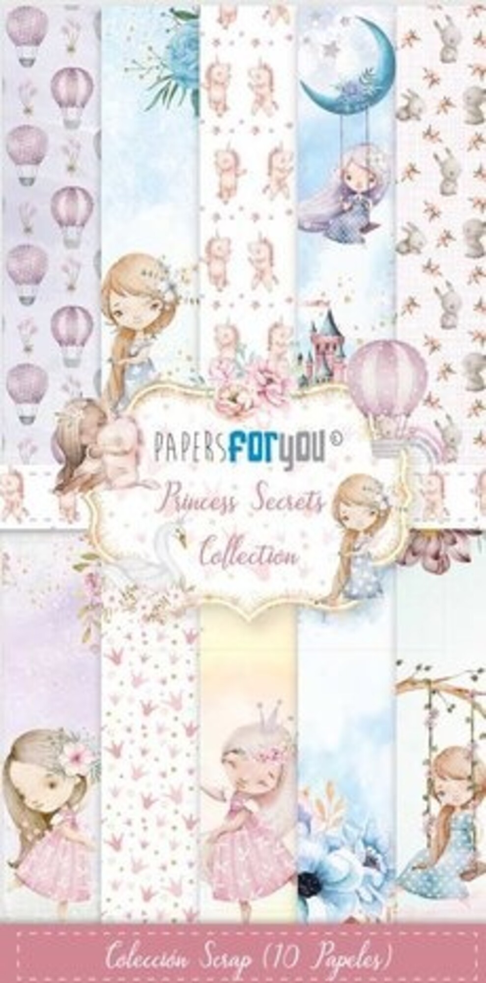 Papers For You Scrapbooking-Papier – Maritime Kollektion, 10 Blätter, 30,5x30,5 Cm, Doppelseitig