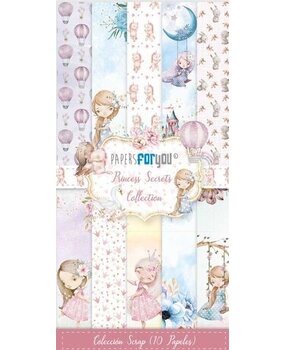 Papers For You Princess Secrets Slimline Paper Pack (10pcs) (PFY-11946)* Papers For You Princess Secrets Slimline Paper Pack (10pcs) (PFY-11946)*