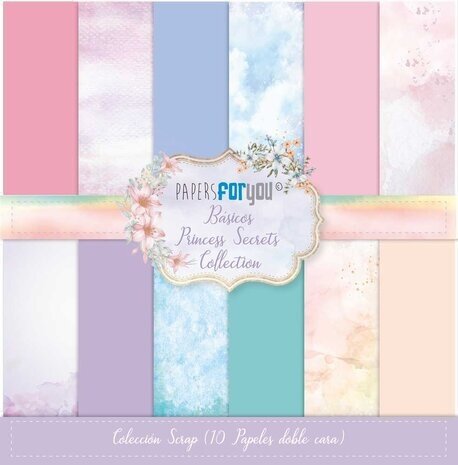 Papers For You Princess Secrets 12x12 Inch Basics Paper Pack (10pcs) (PFY-12101) Papers For You Princess Secrets 12x12 Inch Basics Paper Pack (10pcs) (PFY-12101)