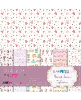 Papers For You Princess Secrets 12x12 Inch Vellum Pack (6pcs) (PFY-11959) Papers For You Princess Secrets 12x12 Inch Vellum Pack (6pcs) (PFY-11959)