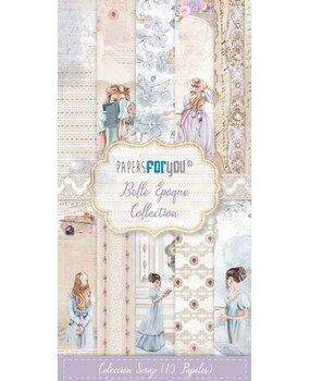 Papers For You Belle Époque Slimline Paper Pack (10pcs) (PFY-12017)* Papers For You Belle Époque Slimline Paper Pack (10pcs) (PFY-12017)*