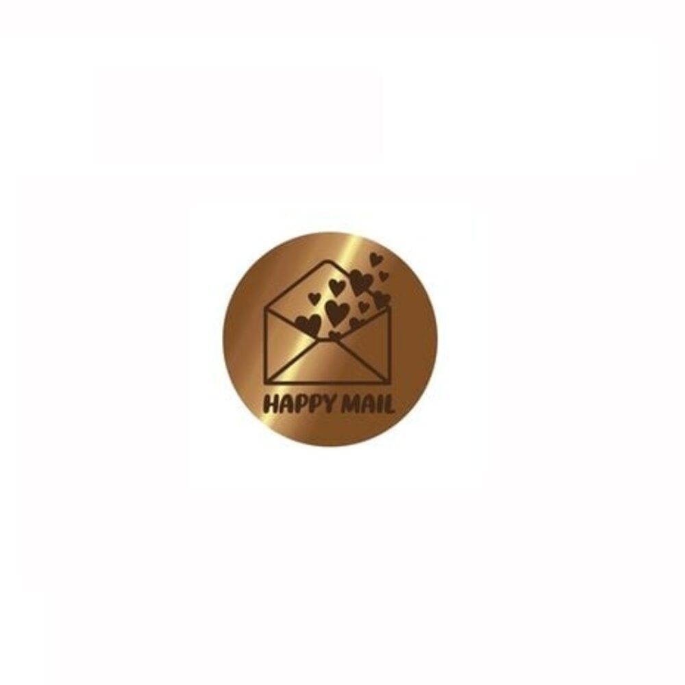 Carlijn Design Wax Seal Stamper 1 Inch Happy Mail 1 (CDWX-0019)