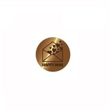 Carlijn Design Wax Seal Stamper 1 Inch Happy Mail 1 (CDWX-0019)