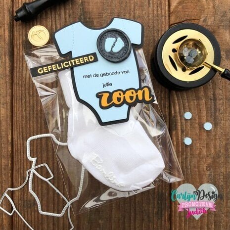 Carlijn Design Wax Seal Stamper 1 Inch Baby Voetjes (CDWX-0021) Carlijn Design Wax Seal Stamper 1 Inch Baby Voetjes (CDWX-0021)