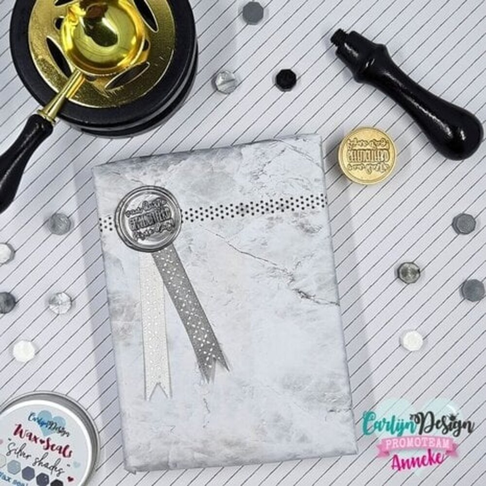 Carlijn Design Wax Seal Melts Silver Shades (CDWX-0007) Carlijn Design Wax Seal Melts Silver Shades (CDWX-0007)