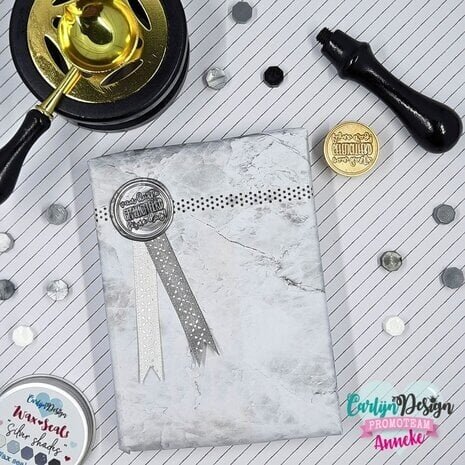 Carlijn Design Wax Seal Melts Silver Shades (CDWX-0007) Carlijn Design Wax Seal Melts Silver Shades (CDWX-0007)