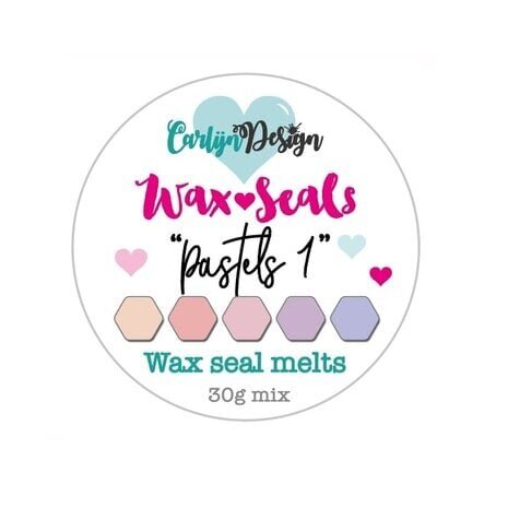 Carlijn Design Wax Seal Melts Pastels 1 (CDWX-0009) Carlijn Design Wax Seal Melts Pastels 1 (CDWX-0009)
