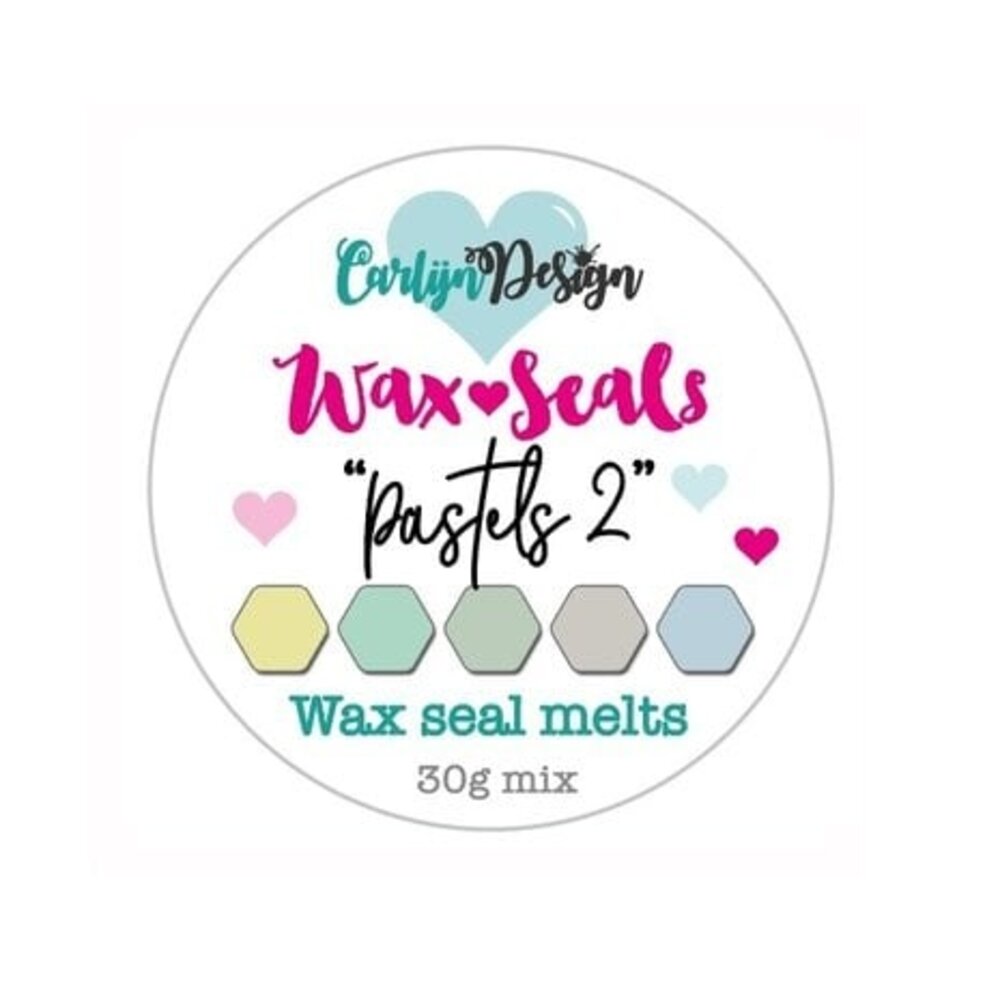 Carlijn Design Wax Seal Melts Pastels 2 (CDWX-0010) Carlijn Design Wax Seal Melts Pastels 2 (CDWX-0010)