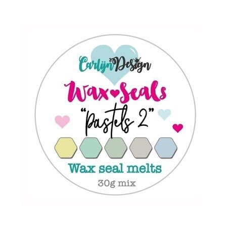 Carlijn Design Wax Seal Melts Pastels 2 (CDWX-0010) Carlijn Design Wax Seal Melts Pastels 2 (CDWX-0010)