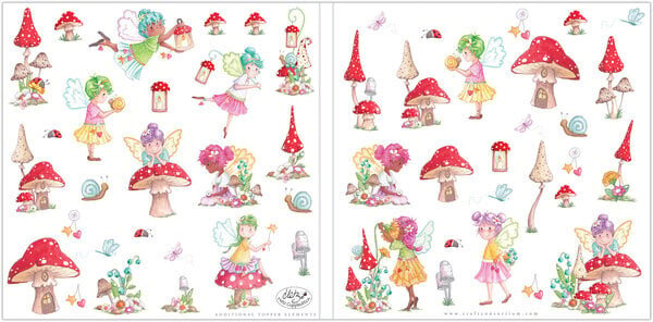 Craft Consortium Fairy Wishes 12x12 Inch Paper Pad (CCPPAD042) Craft Consortium Fairy Wishes 12x12 Inch Paper Pad (CCPPAD042)
