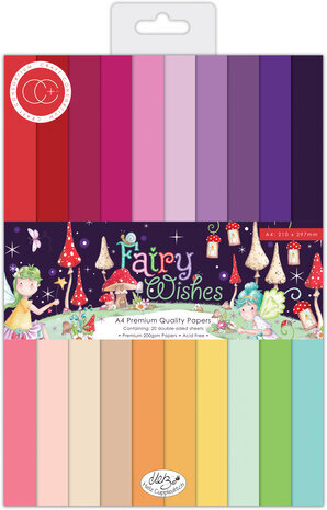 Craft Consortium Fairy Wishes A4 Paper Pad (CCPPAD042C) Craft Consortium Fairy Wishes A4 Paper Pad (CCPPAD042C)
