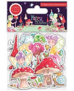 Craft Consortium Fairy Wishes Chipboard Ephemera (CCEPH008) Craft Consortium Fairy Wishes Chipboard Ephemera (CCEPH008)