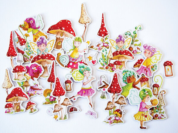 Craft Consortium Fairy Wishes Chipboard Ephemera (CCEPH008) Craft Consortium Fairy Wishes Chipboard Ephemera (CCEPH008)