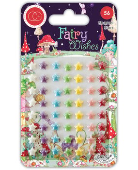 Craft Consortium Fairy Wishes Adhesive Enamel Stars (CCADOT028) Craft Consortium Fairy Wishes Adhesive Enamel Stars (CCADOT028)
