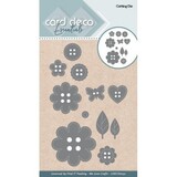 Card Deco Snijmal Buttons (CDECD0132)*