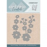 Card Deco Mini Snijmal Hollyhock (CDEMIN10067)