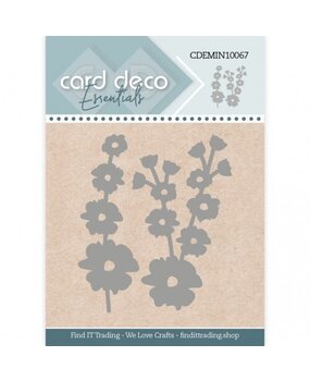 Card Deco Mini Snijmal Hollyhock (CDEMIN10067) Card Deco Mini Snijmal Hollyhock (CDEMIN10067)