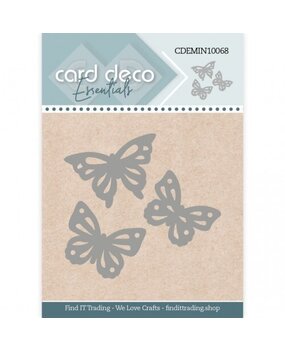 Card Deco Mini Snijmal Butterflies (CDEMIN10068)