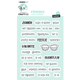 Creative Craftlab Friendz Clear Stamps Zomer (CCL-FR-STAMP470)